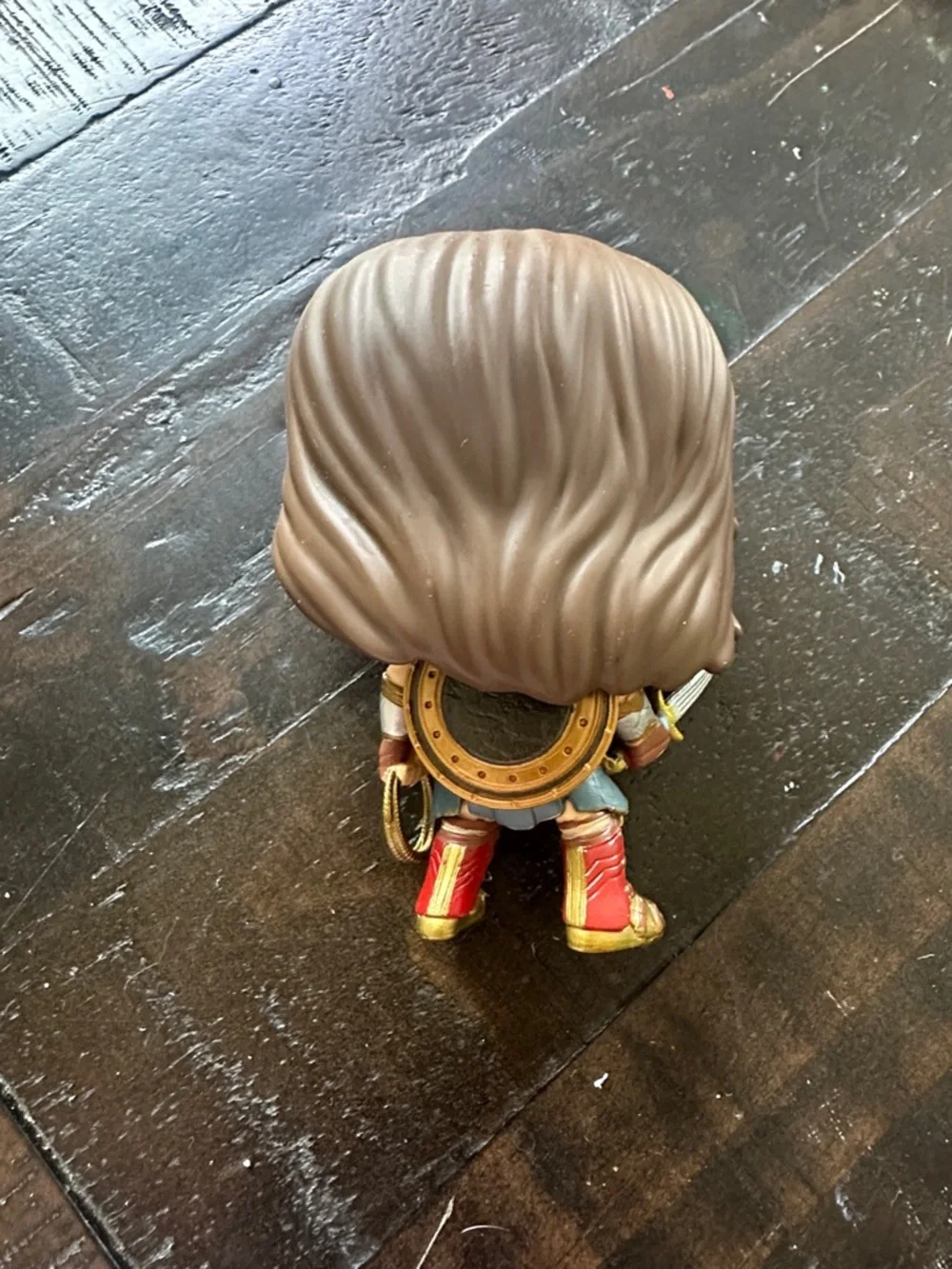 Funko Wonder Woman Pop! Figure - Red, Blue, Gold, Brown